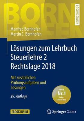 Book cover for Loesungen Zum Lehrbuch Steuerlehre 2 Rechtslage 2018