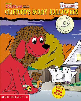 Book cover for Clifford's Scary Halloween (3-D Glasses)