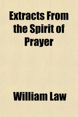 Book cover for Extracts from the Spirit of Prayer