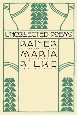 Book cover for Uncollected Poems