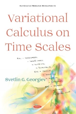 Cover of Variational Calculus on Time Scales