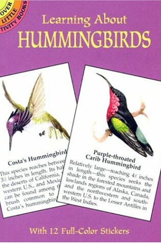 Cover of Learning About Hummingbirds