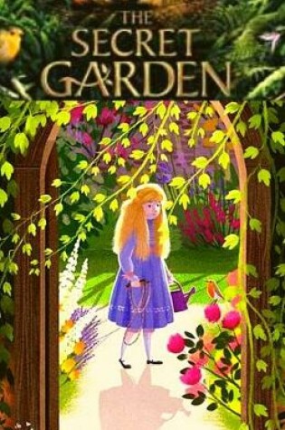 Cover of Illustrated The Secret Garden by Frances Hodgson Burnett