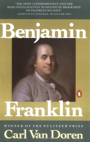 Book cover for Van Doren Carl : Benjamin Franklin