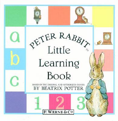 Book cover for Peter Rabbit Little Learning Book