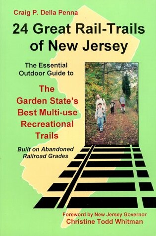 Cover of 24 Great Rail-Trails of New Jersey