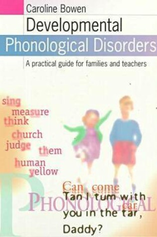 Cover of Developmental Phonological Disorders