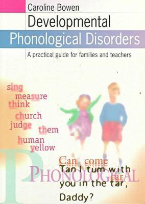 Cover of Developmental Phonological Disorders