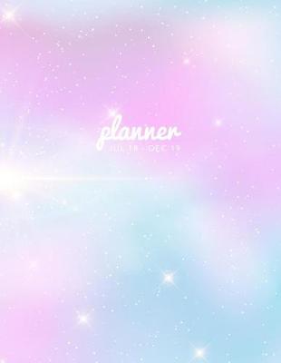 Book cover for Planner Jul 18 - Dec 19