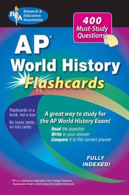 Book cover for AP World History Flashcards