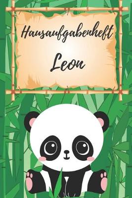 Book cover for Hausaufgabenheft Leon