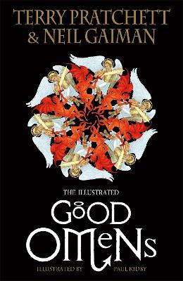 Book cover for The Illustrated Good Omens