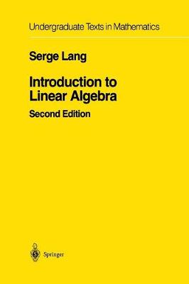 Book cover for Introduction to Linear Algebra
