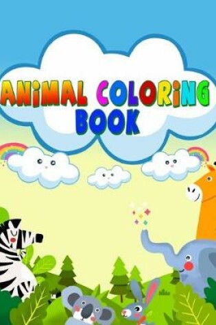 Cover of Animal coloring book
