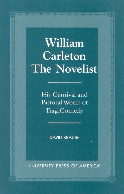 Book cover for William Carleton the Novelist