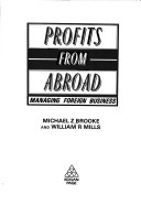 Book cover for Profits from Abroad