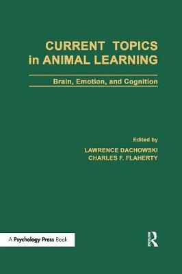 Cover of Current Topics in Animal Learning