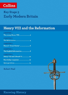 Book cover for KS3 History Henry VIII and the Reformation