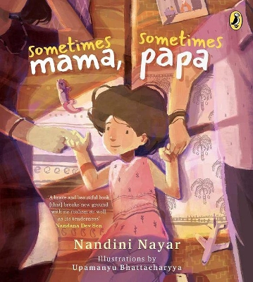 Book cover for Sometimes Mama, Sometimes Papa