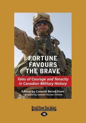 Book cover for Fortune Favours the Brave
