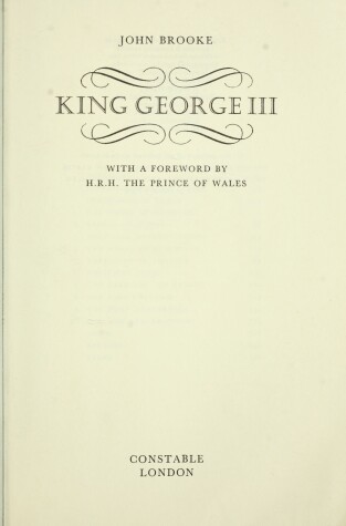 Cover of King George III