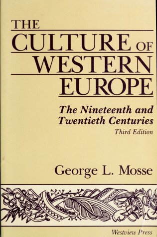 Cover of The Culture Of Western Europe