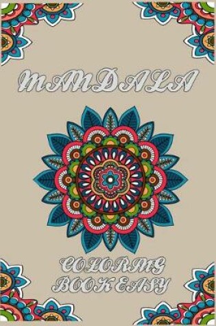 Cover of Mandala Coloring Book Easy