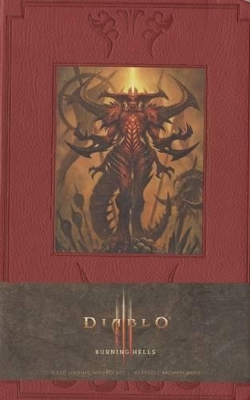 Book cover for Diablo Burning Hells Hardcover Ruled Journal (Large)