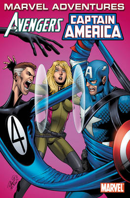 Book cover for Marvel Adventures Avengers: Captain America