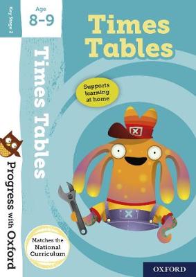 Book cover for Progress with Oxford:: Times Tables Age 8-9