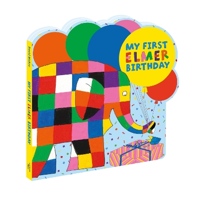 Book cover for My First Elmer Birthday