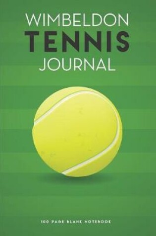 Cover of Wimbeldon Tennis Journal