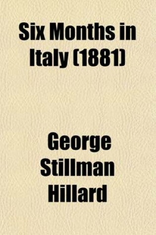 Cover of Six Months in Italy