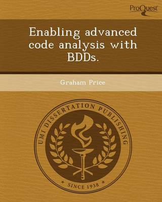 Book cover for Enabling Advanced Code Analysis with Bdds