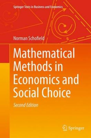 Cover of Mathematical Methods in Economics and Social Choice