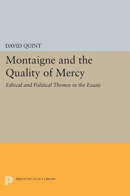 Cover of Montaigne and the Quality of Mercy