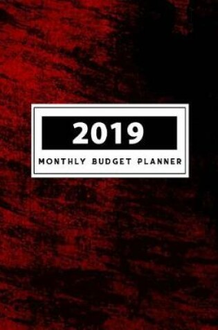 Cover of 2019 Monthly Budget Planner