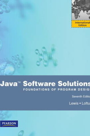 Cover of Java Software Solutions with MyProgrammingLab: International Edition