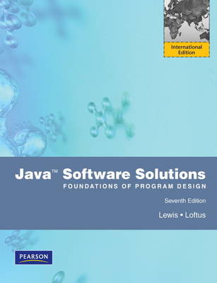 Book cover for Java Software Solutions with MyProgrammingLab: International Edition