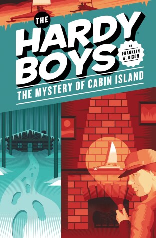 Book cover for The Mystery of Cabin Island #8
