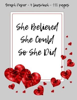 Book cover for She Believed She Could So She Did