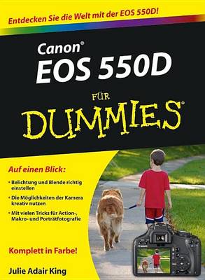 Book cover for Canon EOS 550D Fur Dummies