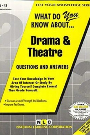 Cover of DRAMA & THEATRE