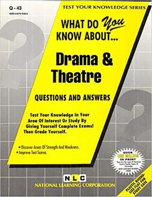 Book cover for DRAMA & THEATRE