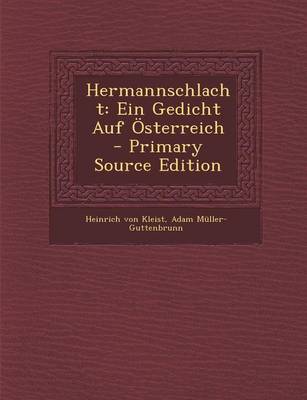 Book cover for Hermannschlacht