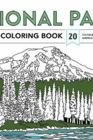 Cover of The National Parks Postcard Coloring Book