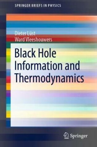 Cover of Black Hole Information and Thermodynamics