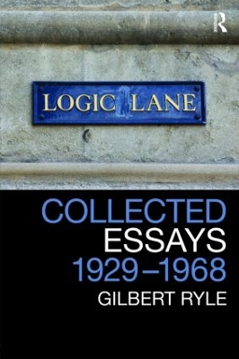 Book cover for Collected Essays 1929 - 1968