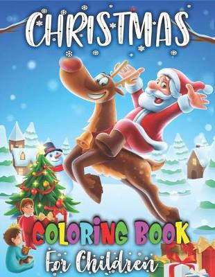 Book cover for Christmas Coloring Books For Children