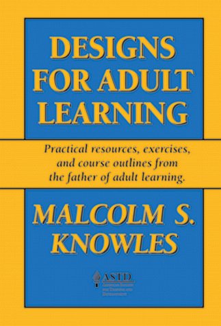Book cover for Designs for Adult Learning